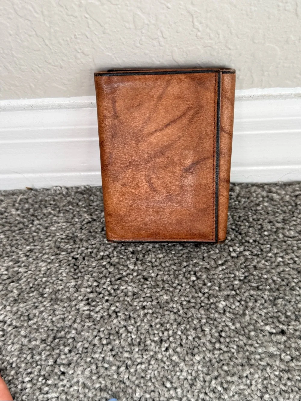 Vintage Rolfs Tri-Fold Leather Wallet